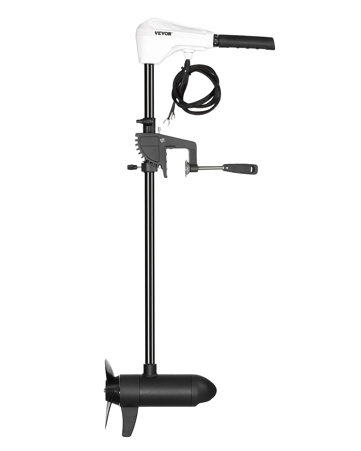 Electric Trolling Motor, 30-In Shaft