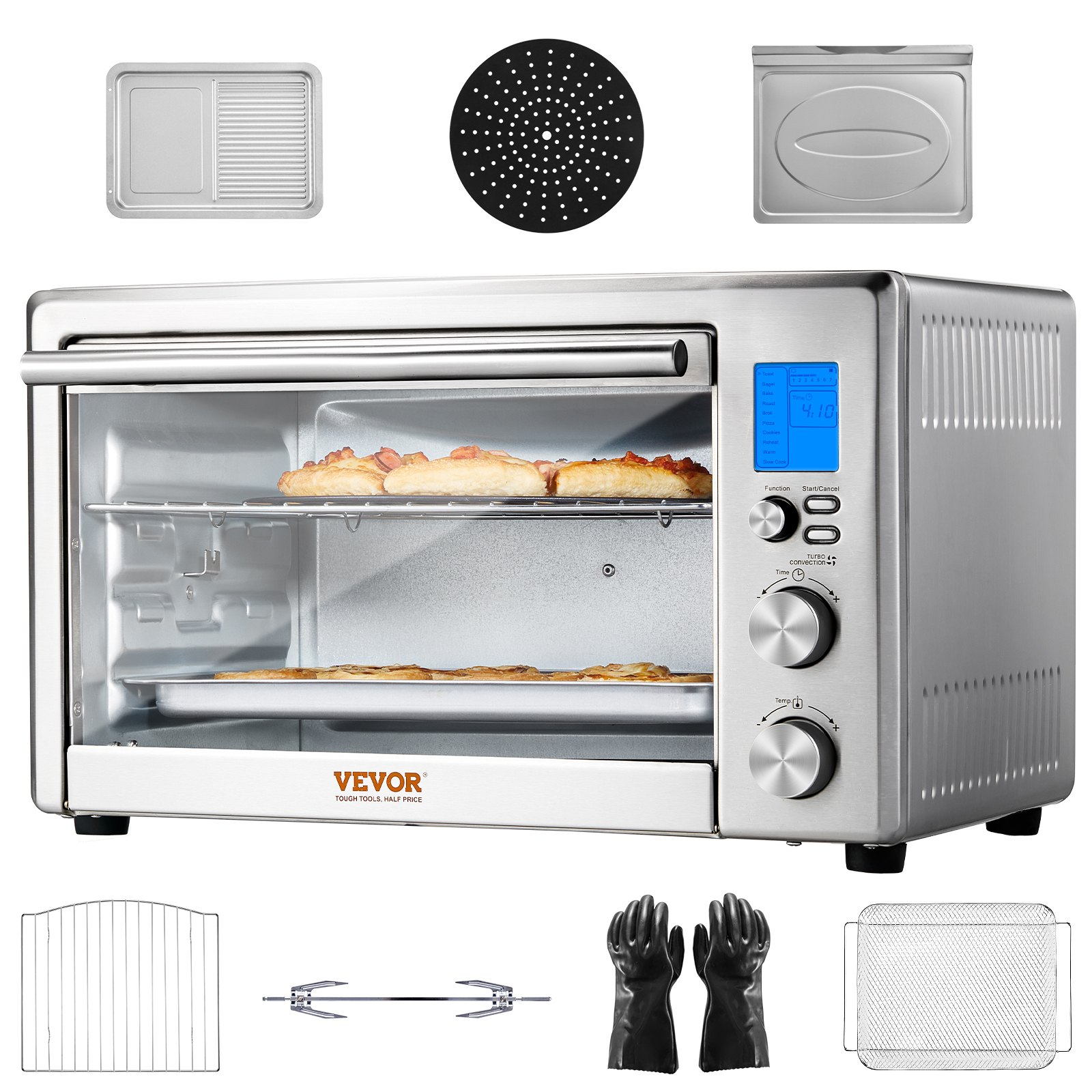 13-IN-1 Air Fryer Toaster Oven, Home and Commercial Use