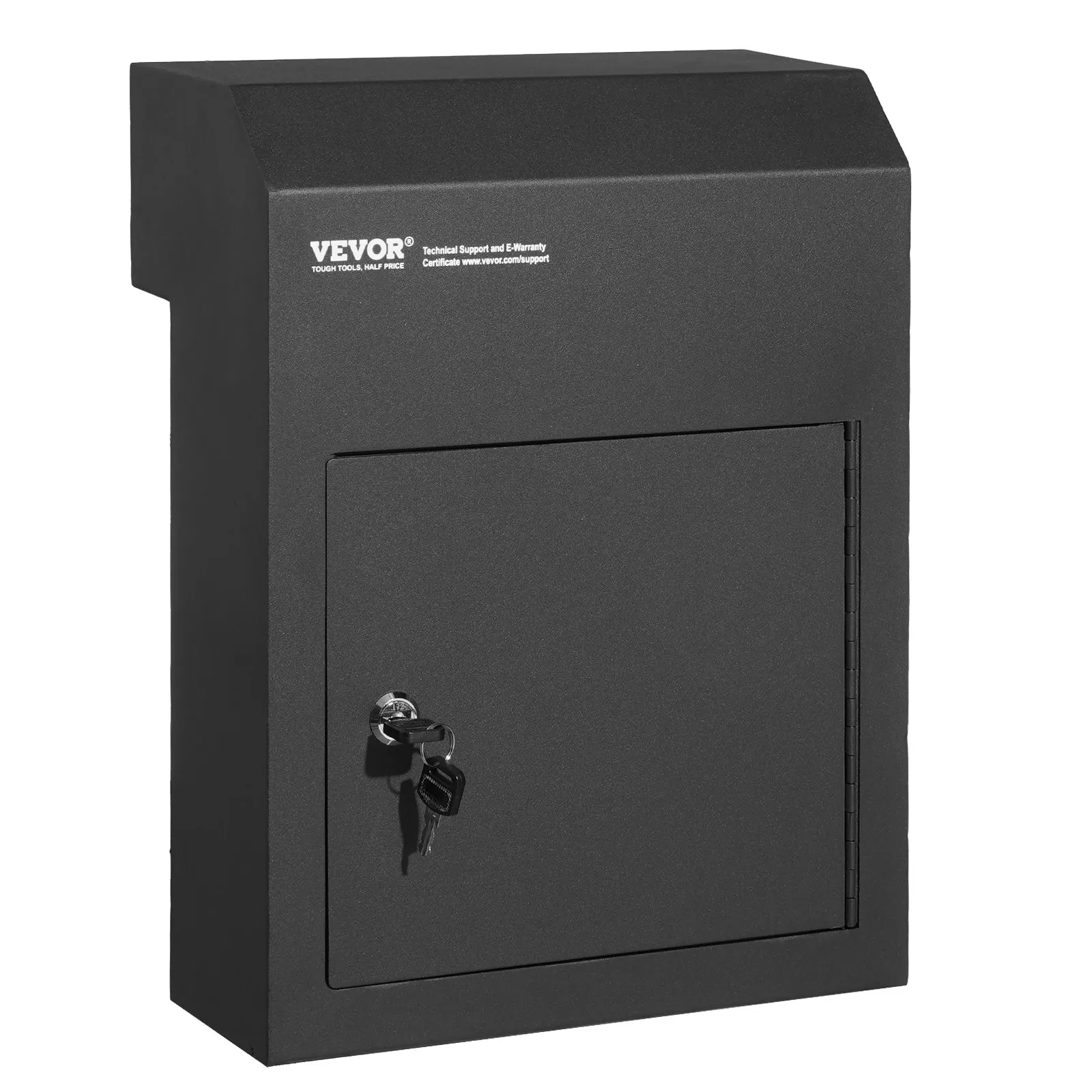 Through The Door Key Drop Box, Black